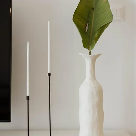 Minimalist Haven With Balcony And Garage Parking Place * Split